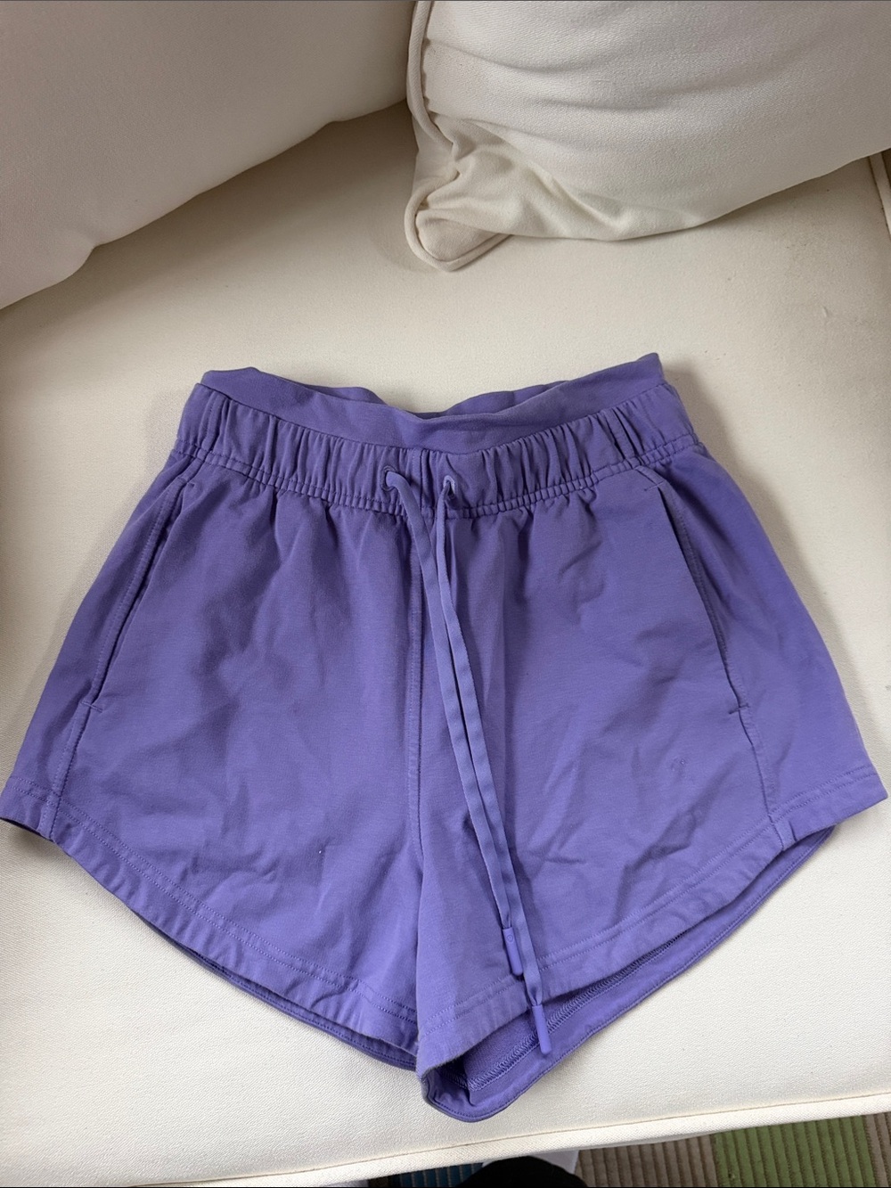 lululemon athletica Lilac Drawstring Athletic Shorts